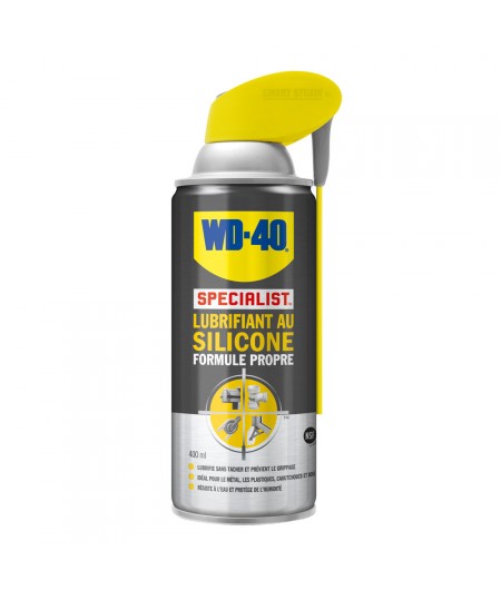 WD-40 - spécialist lubrifiant silicone - aérosol de 400 ml