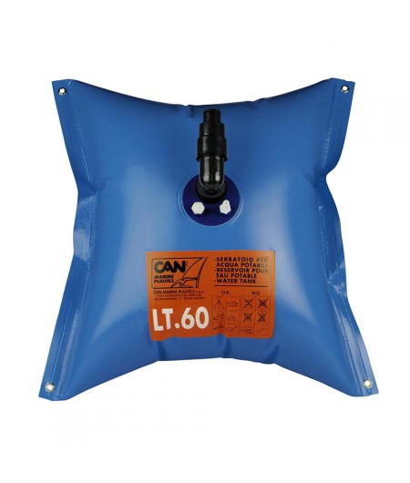 Réservoir d'eau douce souple elastomère - 150 litres - 73x130 cm