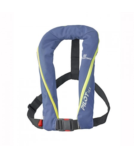 Gilet Pilot 165 automatique+ harnais bleu