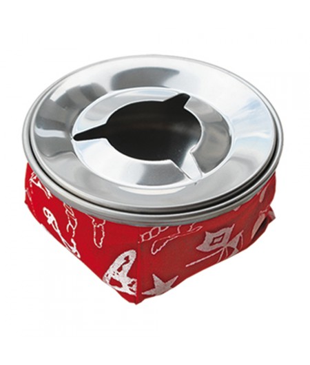 Cendrier - rouge - 100 x 50 mm