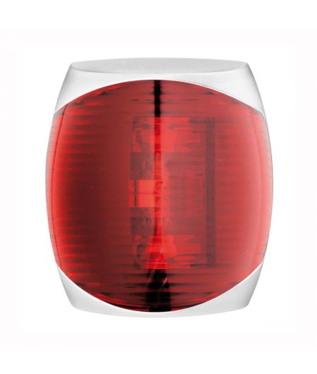 Feu de navigation Sphera II rouge corp ABS blanc