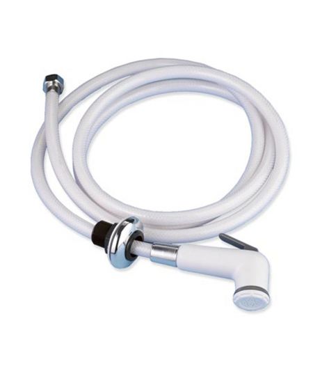 Douchette avec support et tuyau - 2.50 mètres