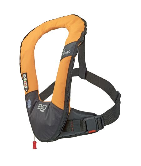 Gilet EVO 165N orange manuel avec harnais
