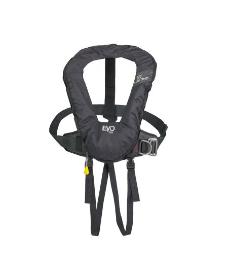 Gilet EVO 165N noir manuel avec harnais