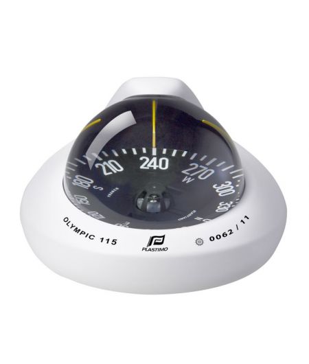Compas Olympic 115, horizontal, blanc, rose noire plate