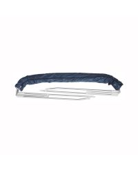 180 /à 190 cm Bleu h 145 cm NAVEO Bimini 4 arceaux alu
