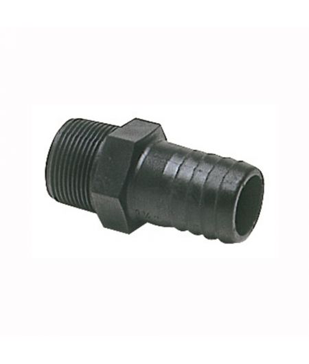 Embout nylon mâle 1 '' 1/4
