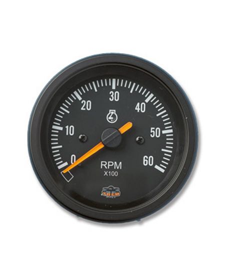 Afficheur compte-tours 0-6000 RPM- G Line - Ø 84 mm - noir