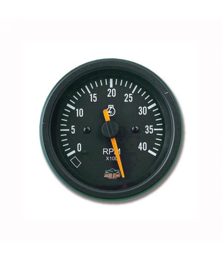 Afficheur compte-tours diesel 0-4000 RPM - G Line - Ø 84 mm - noir