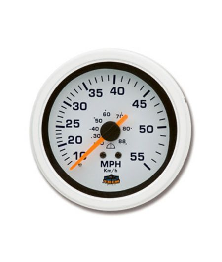 Afficheur speedomètre 10-55 MPH - G Line - Ø 84 mm - blanc