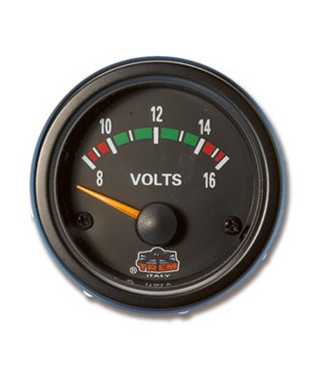 Afficheur voltmètre - G Line - Ø 52 mm - noir