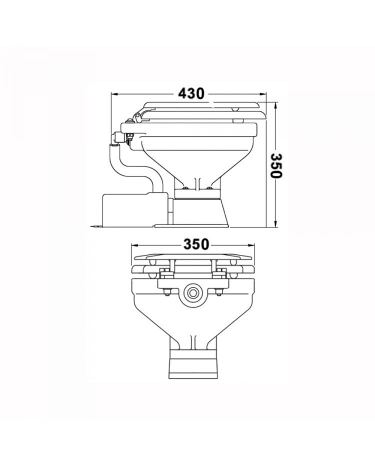 Wc Lectrique Jabsco Compact V