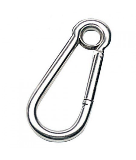 Mousqueton avec oeil - inox - ø6 mm