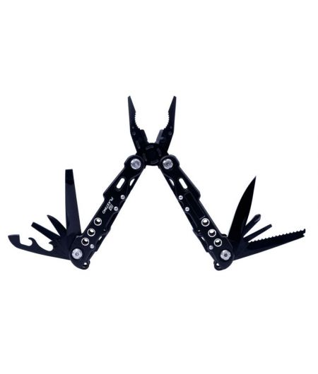 Multi-outil safe alu noir - 18 outils alu