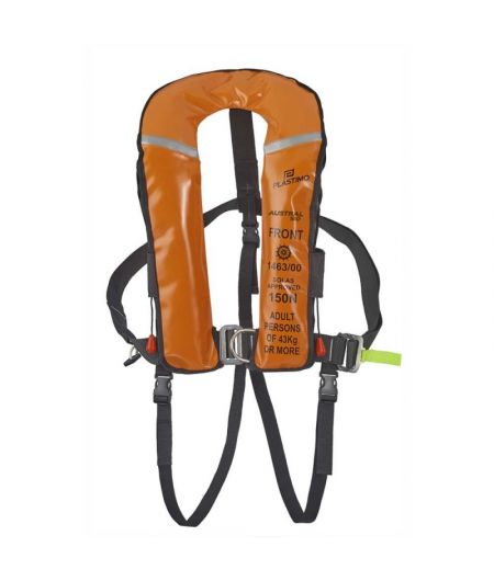 Gilet austral 180 automatique, masque, harnais, sous cutale, flashlight - orange